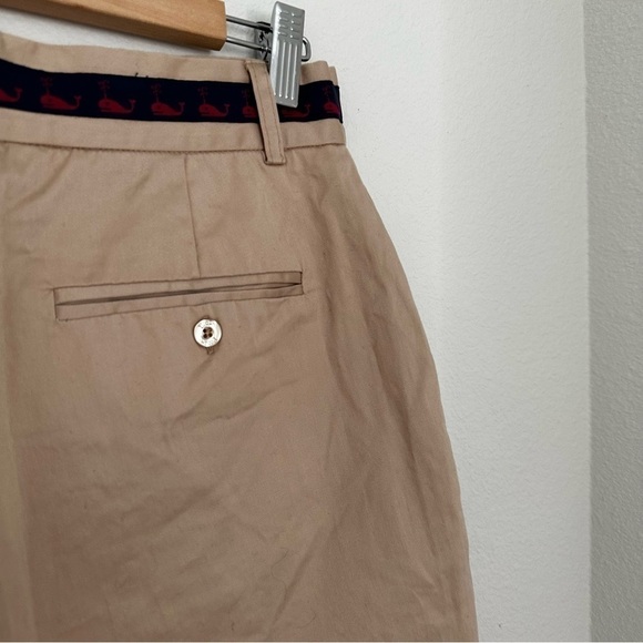 Lily Pulitzer Vintage Chino Bermuda Shorts Size 8 Women’s Tan Beige Cotton Blend - Picture 8 of 9